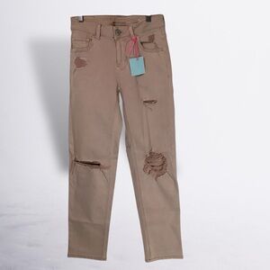 AE tomgirl ripped straight light pink size 0 short